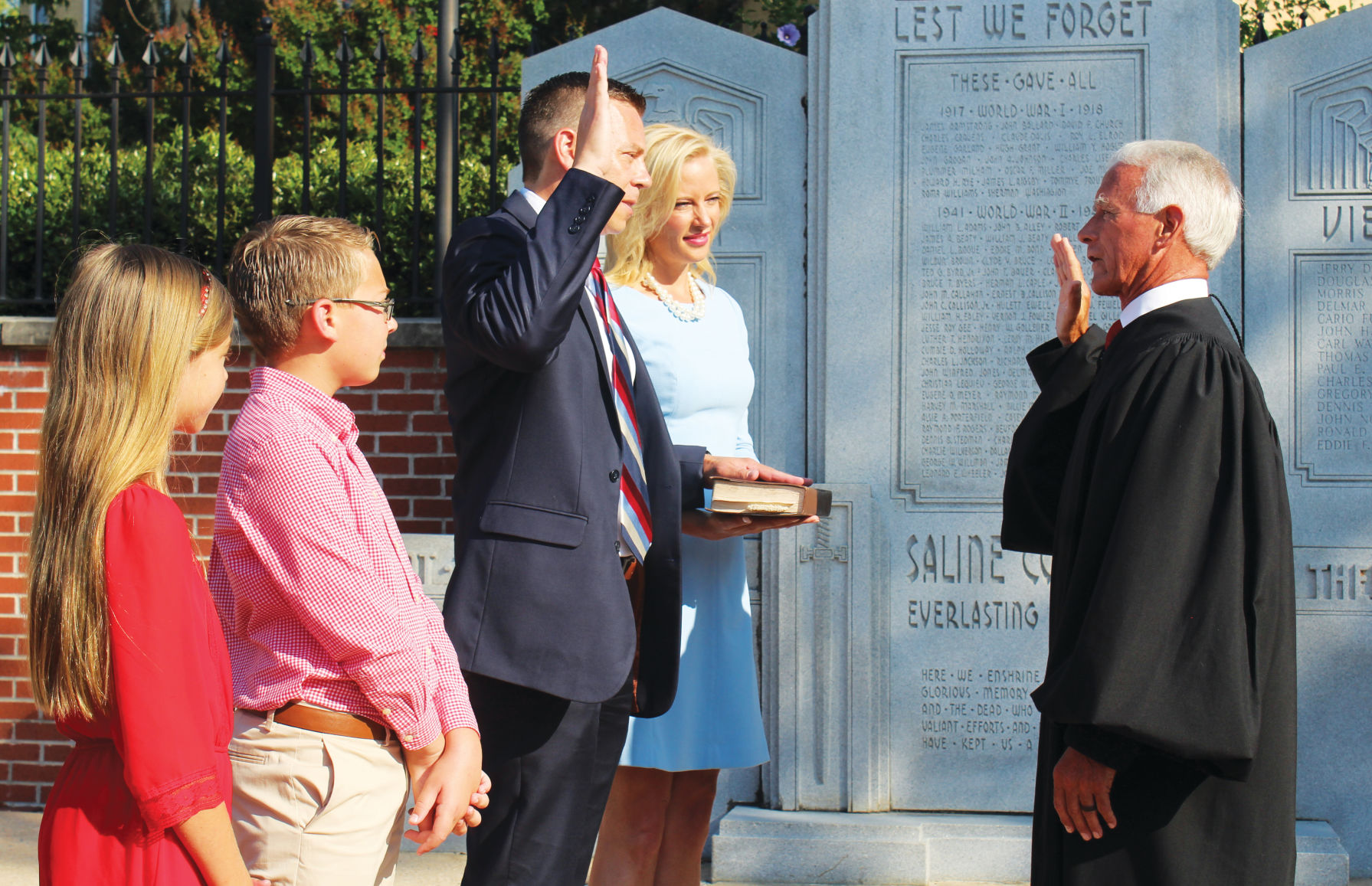 Josh Newton swearing in 1